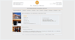 Desktop Screenshot of dr-weirer.at